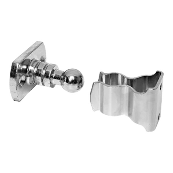 Prendedor para Porta Universal Niquelado - Silvana.