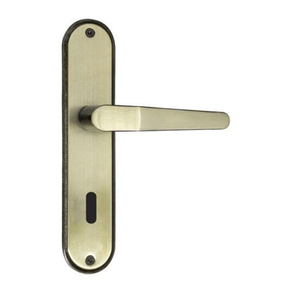 Encontraproduto.com.br - Conjunto De Fechadura Interno 1210 Alavanca Oxidado Silvana