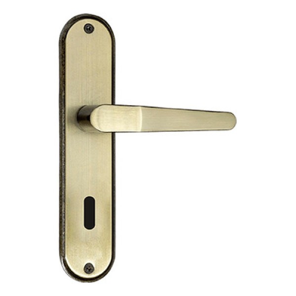 Encontraproduto.com.br - Conjunto De Fechadura Interno 1210 Alavanca Oxidado Silvana