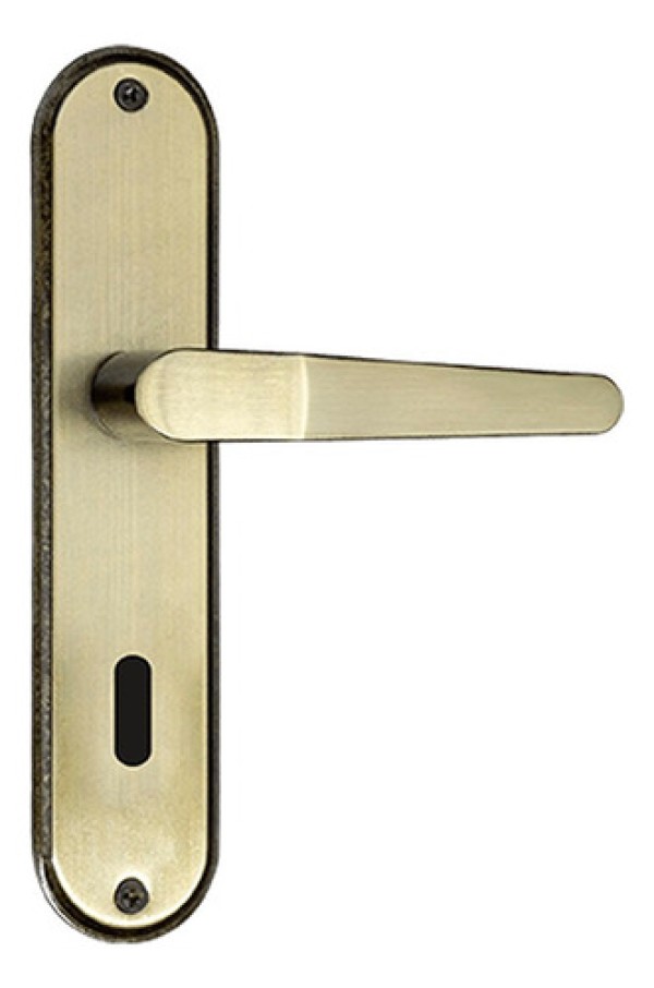 Encontraproduto.com.br - Conjunto De Fechadura Interno 1210 Alavanca Oxidado Silvana