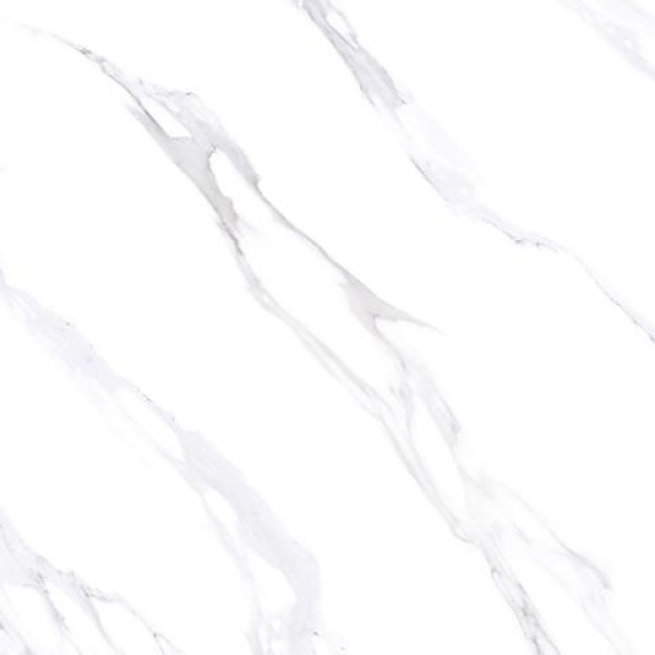 Porcelanato Bianco Carrara Branco Acetinado 92X92cm Caixa com 1,69m² Retificado Villagres
