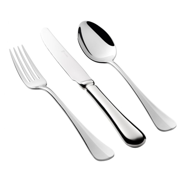 Encontraproduto.com.br - Faqueiro Manchester Inox 130 Peças St. James