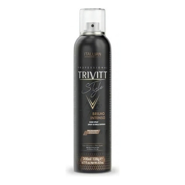 Encontraproduto.com.br - Spray Brilho Intenso Trivitt Itallian Hairtech 200ml