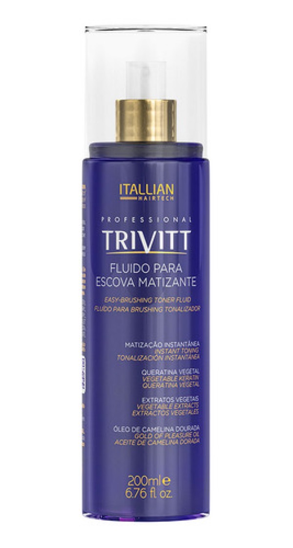Fluído Escova Matizante Trivitt Itallian 200ml