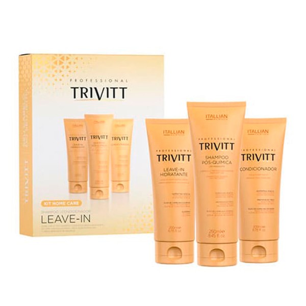 Encontraproduto.com.br - Kit Home Care Trivitt com Leave-in Hidratante