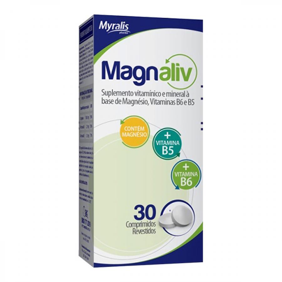 Encontraproduto.com.br - Magnaliv Comprimido - Caixa com 30 Comprimidos