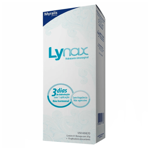 Encontraproduto.com.br - Lynax Myralis Gel Vaginal 30g com 10 aplicadores