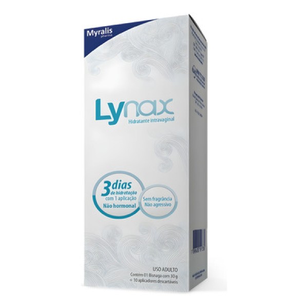 Encontraproduto.com.br - Lynax Myralis Gel Vaginal 30g com 10 aplicadores