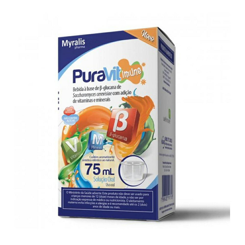 Encontraproduto.com.br - Puravit Imune Myralis 75ml