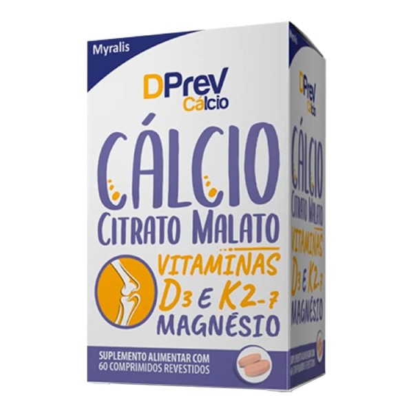 Encontraproduto.com.br - Dprev Cálcio 60 Comprimidos Revestidos