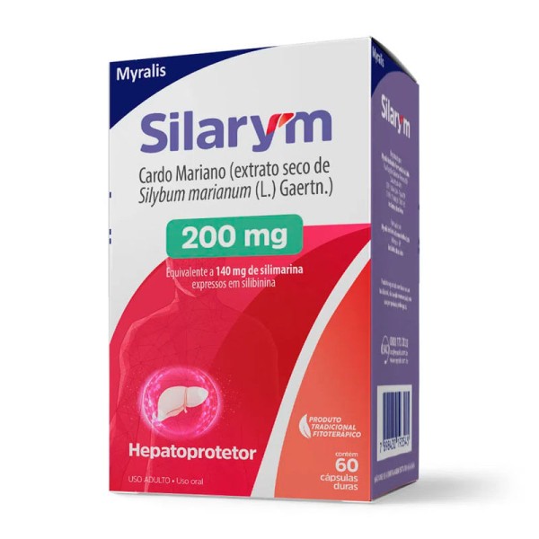 Encontraproduto.com.br - Silarym Com 60 Capsulas 200mg