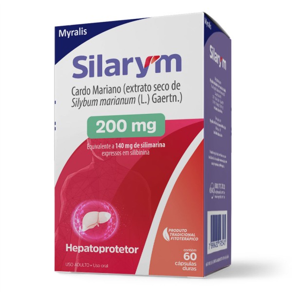 Encontraproduto.com.br - Silarym Com 60 Capsulas 200mg