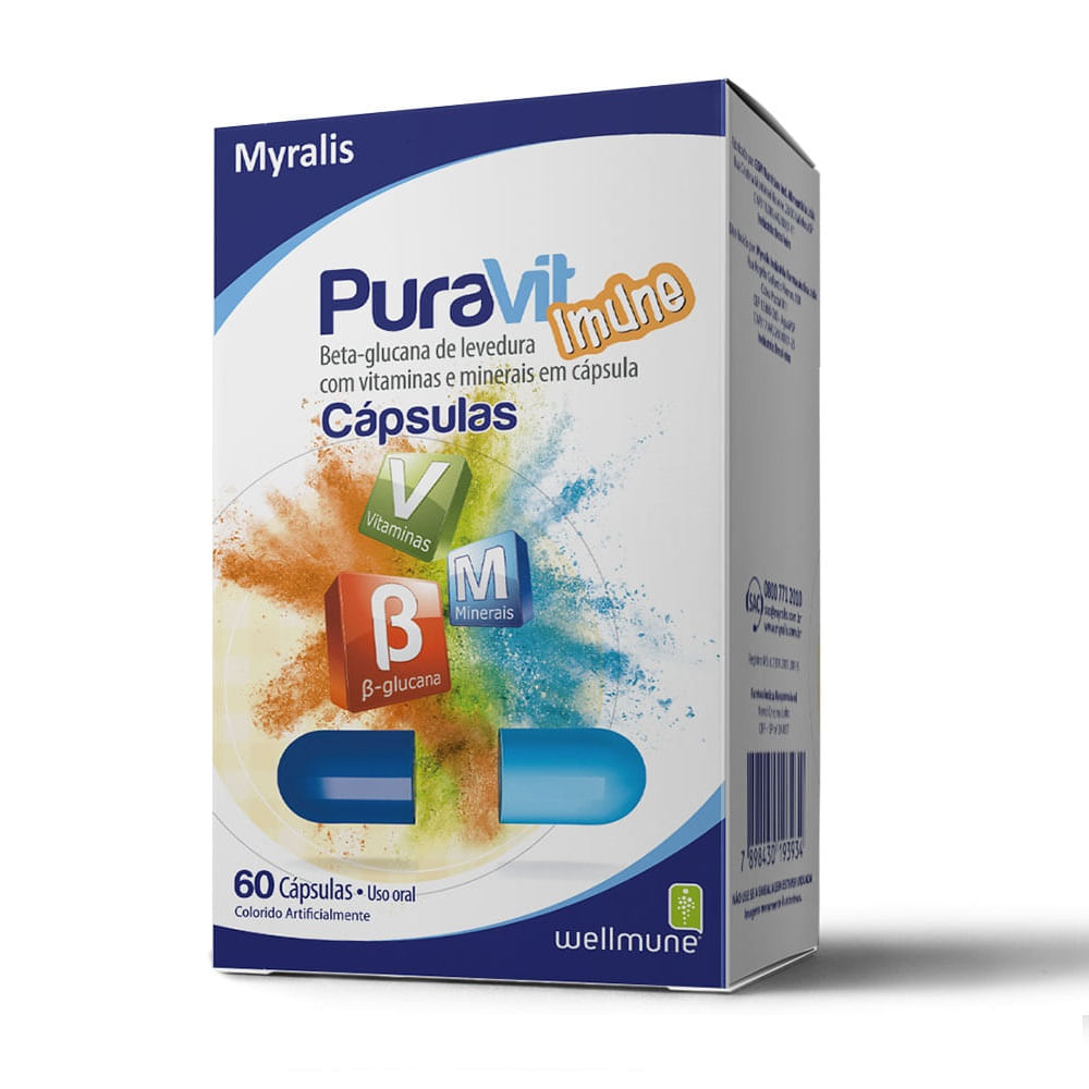 Encontraproduto.com.br - Puravit Imune | Com 60 Cápsulas