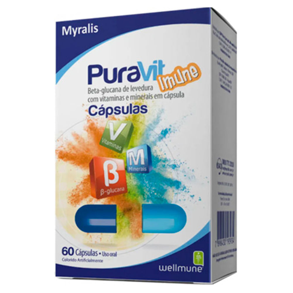 Encontraproduto.com.br - Puravit Imune | Com 60 Cápsulas