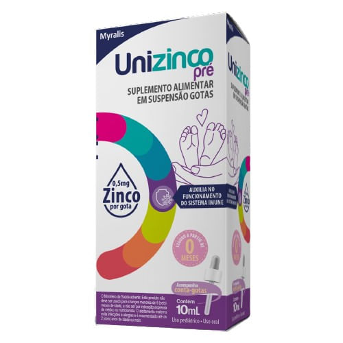Unizinco Pre 10ml Myralis