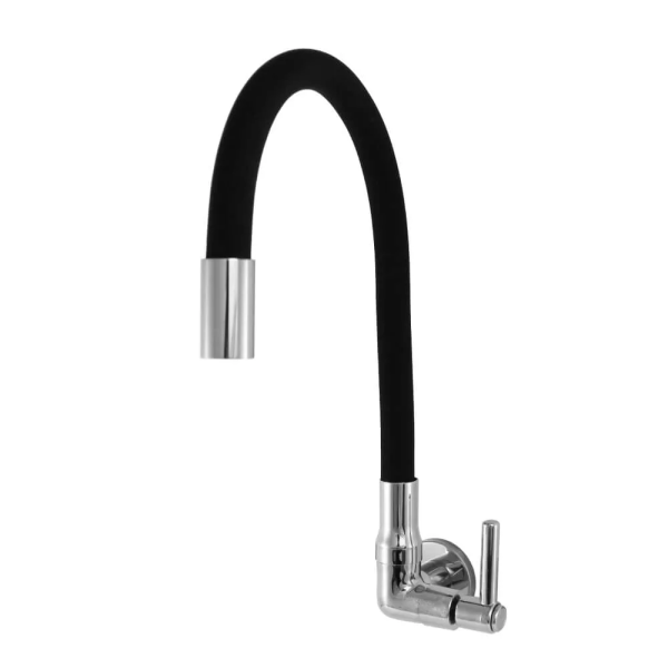 Encontraproduto.com.br - Torneira de Parede para Cozinha 1167 C70 Flex Black - LIDER METAIS