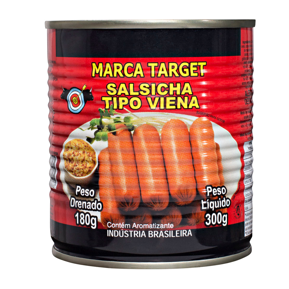Salsicha Viena Target Lata 180g