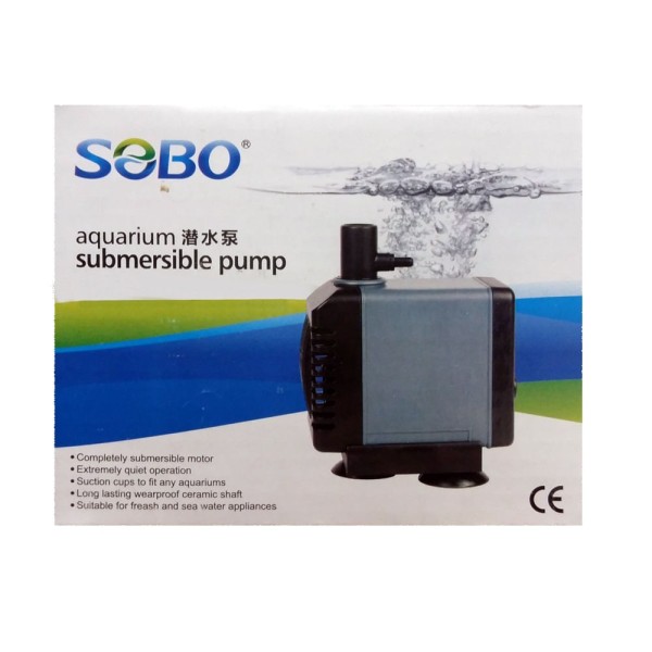 Bomba Submersa para Aquário Sobo