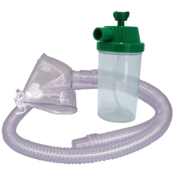 Encontraproduto.com.br - Conjunto Para Nebulização Pvc Ad O2 1200 Mm