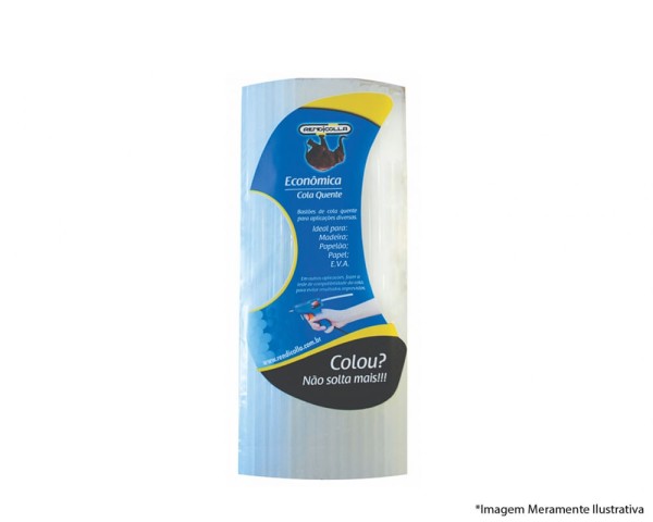 Refil Silicone Pistola Cola 1Kg Gde
