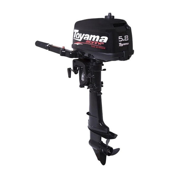 Encontraproduto.com.br - Motor de Popa Toyama TM5.8TS 5.8HP 2T e 1 Cilindro