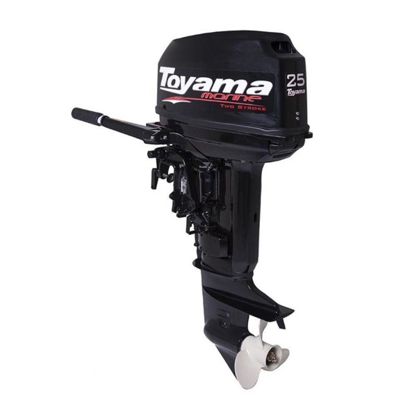 Encontraproduto.com.br - Motor de Popa Toyama TM25TS 25HP 2T e 2 Cilindros