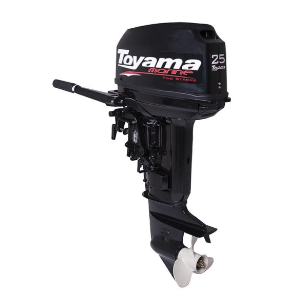 Encontraproduto.com.br - Motor de Popa Toyama TM25TS 25HP 2T e 2 Cilindros
