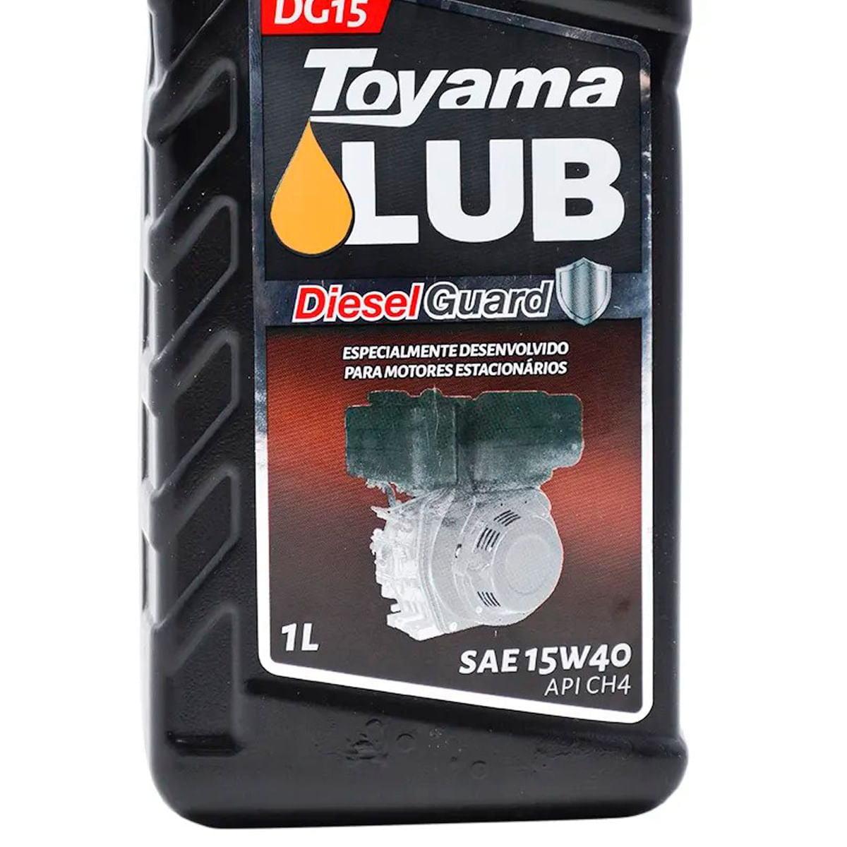Oleo Lubrificante Para Motor 4T A Diesel DG15 SAE 15W40 API CH4 1LT - Toyama