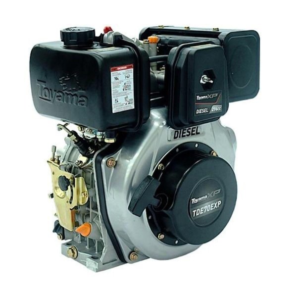Motor à Diesel Toyama Tde70exp 7hp 292cc Partida Elétrica