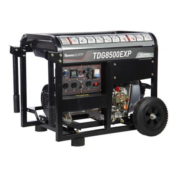 Encontraproduto.com.br - Gerador de Energia a Diesel 7,0KVA Monfasico Toyama