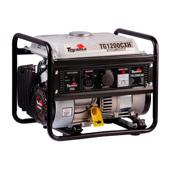 Encontraproduto.com.br - Gerador Gasolina TG1200CXH-G2 115V Mono Motor 4T Toyama
