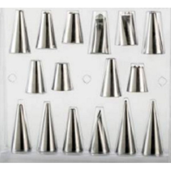 Encontraproduto.com.br - Kit para Confeitar Inox Art Forma 1 Kit
