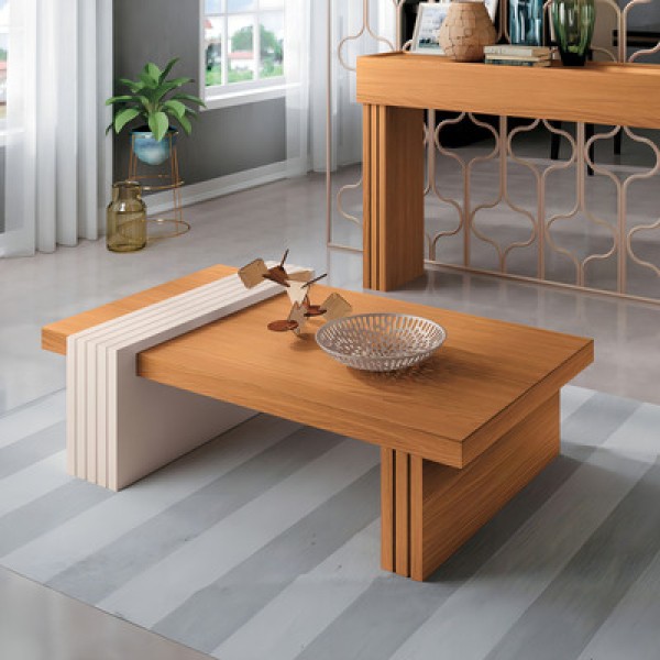 Encontraproduto.com.br - Mesa De Centro Hb Luna Sem Espelho Freijo-off White