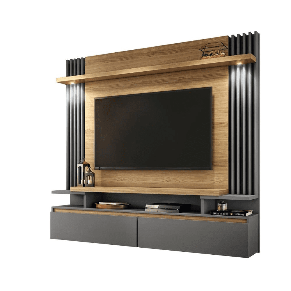 Painel Home Cosmo Suspenso Para Tv Até 55 Polegadas Hb Móveis