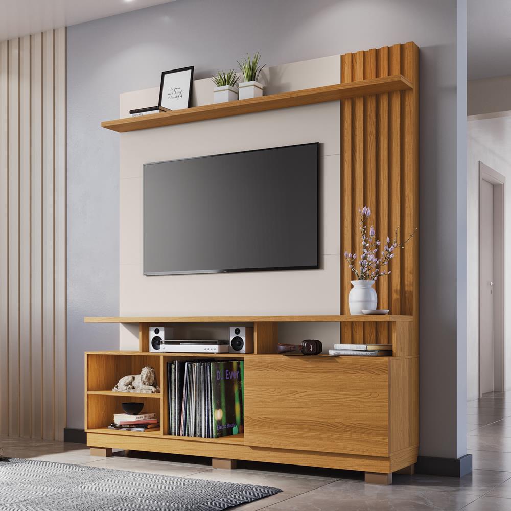 Home Theater Artheo 1.6 Tv Até 55 Hb Móveis Cinamomo-off White