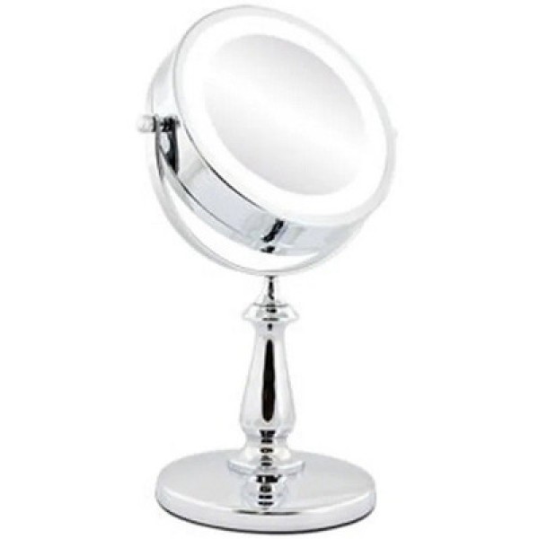 Encontraproduto.com.br - Espelho Giratório de Bancada com Led Unyhome