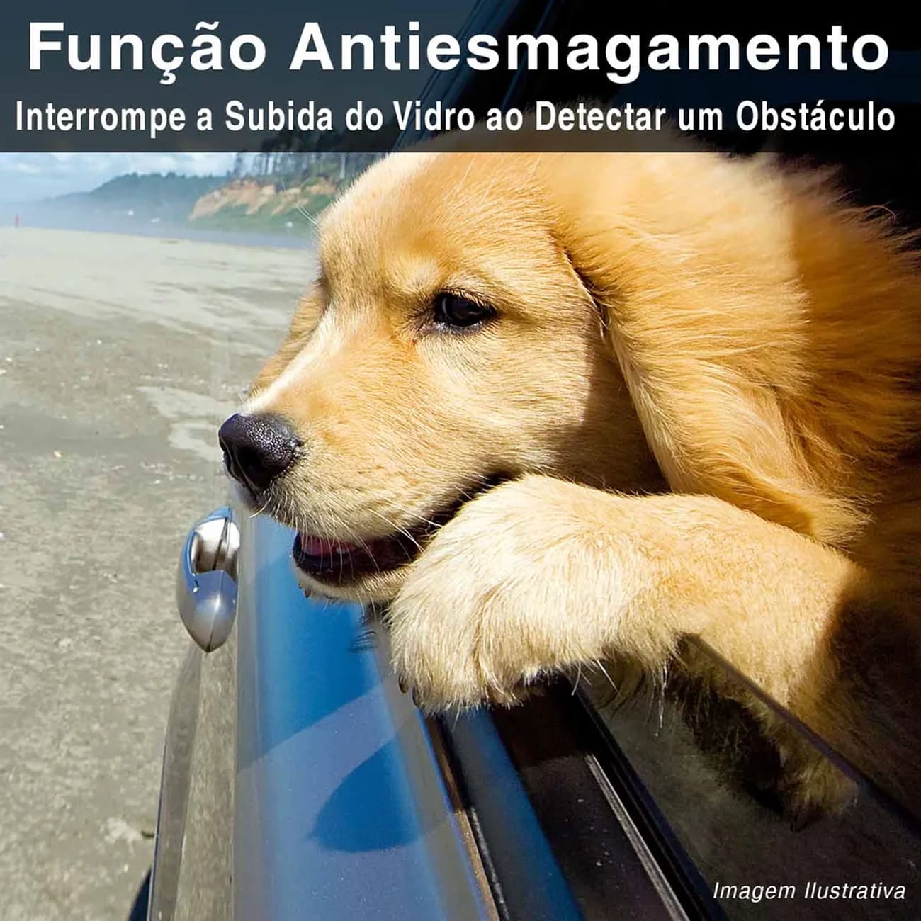 Encontraproduto.com.br - Módulo Vidro Eletrico Dianteiro AW 52LC OEM Sem Chicote Compatibilidade Universal