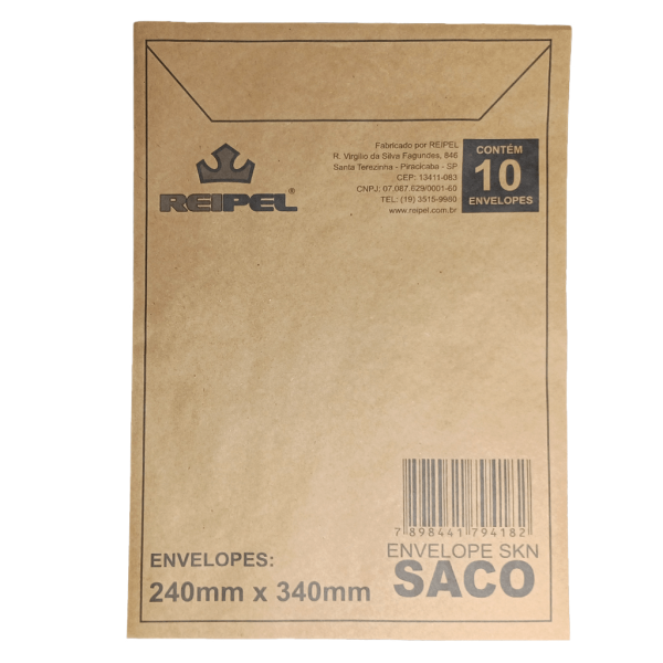 ENVELOPE KRAFT NATURAL 24X34 80G R.SKN 34