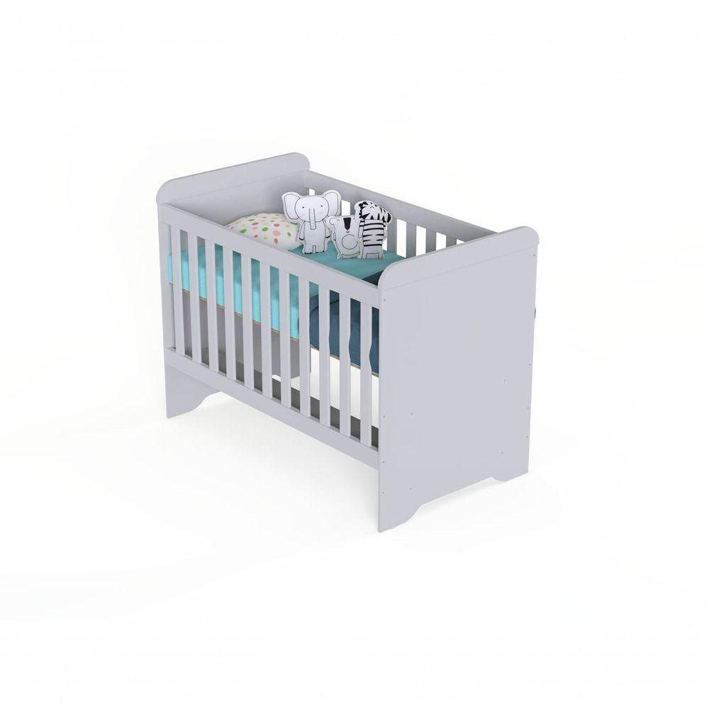 Encontraproduto.com.br - Quarto De Bebê Roupeiro Cômoda 3 Gavetas Berço 3 Em 1 Branco