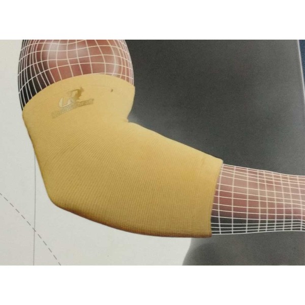 Encontraproduto.com.br - Cotoveleira Linha Elástica Bege P HammerHead