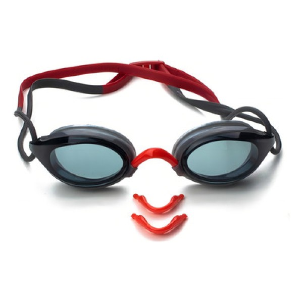 Encontraproduto.com.br - Óculos De Natação Aquatech Hammerhead Cor Vermelho-fumê