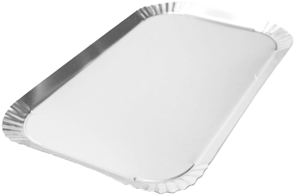 Bandeja Canto Crespo (Inox) 39 X 24 X 2 Cm