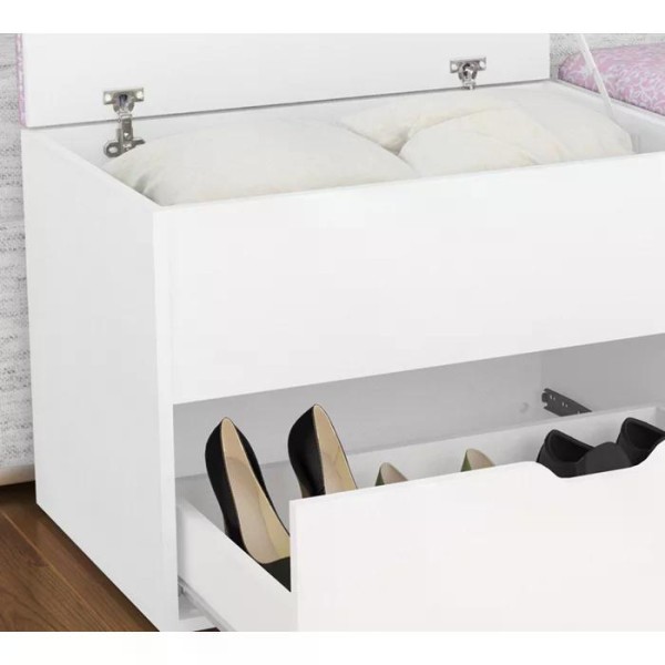 Encontraproduto.com.br - Kit 02 Puff Bau Organizador Multiuso PU2051 Tecno Mobili