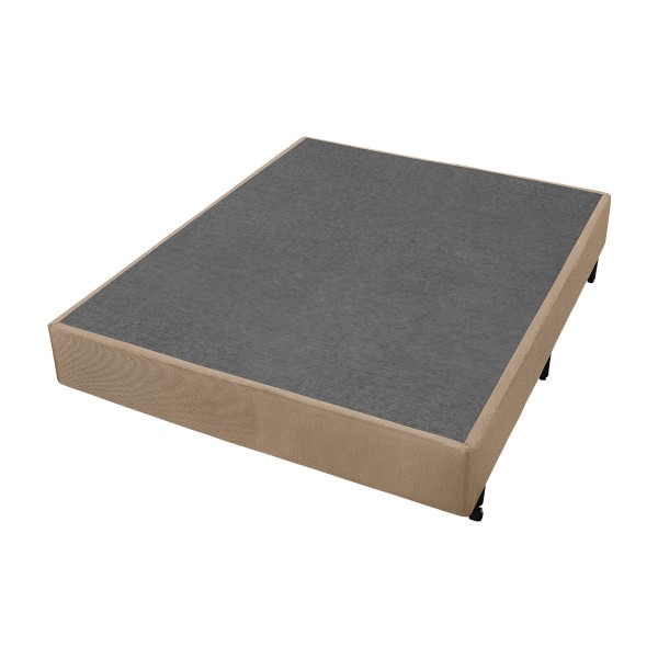 Box Solteiro Americanflex Bege Lisse 120x203x38cm