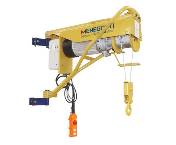 Encontraproduto.com.br - Guincho Coluna Regulável Mgc 400 30M Sem Balde Com Motor Monofásico 60Hz Menegotti