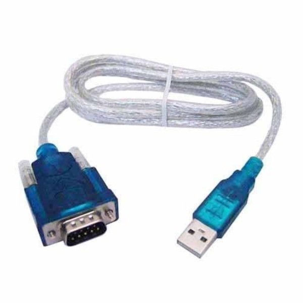 Encontraproduto.com.br - Adaptador Usb 2.0 Para Serial Conversor Rs232 Db9 9 Pinos