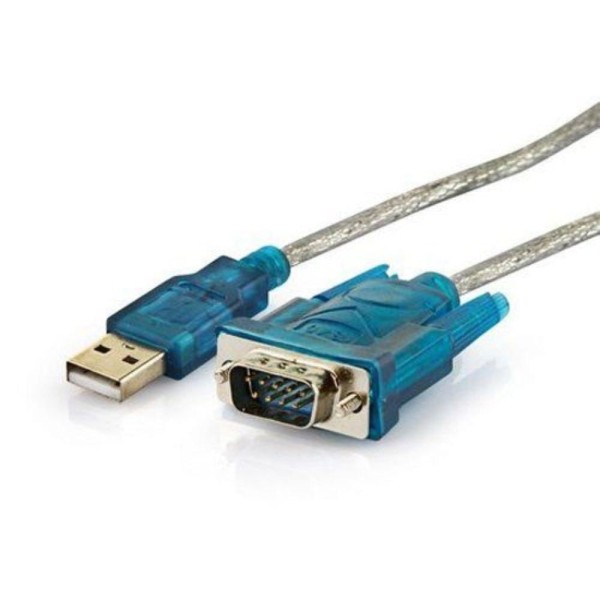 Encontraproduto.com.br - Adaptador Usb 2.0 Para Serial Conversor Rs232 Db9 9 Pinos