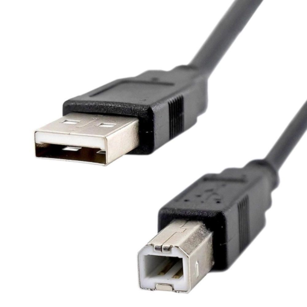 Encontraproduto.com.br - Cabo Impressora Usb 2.0 Am+bm Od4.8 5m Com Filtro