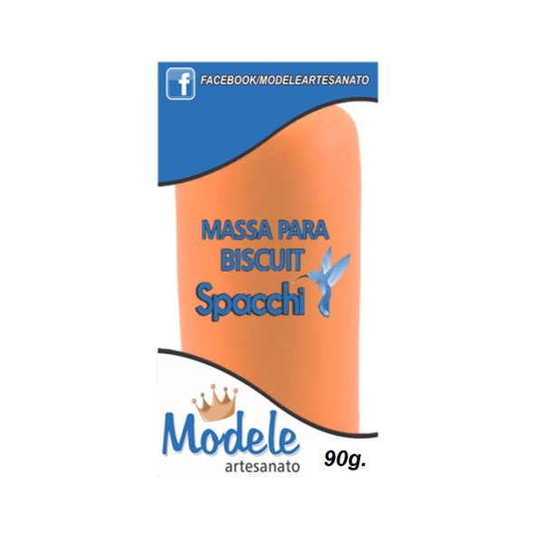Massa para Biscuit Cenoura 028 90g Modele
