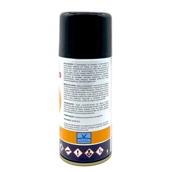 Encontraproduto.com.br - Spray Limpa Contatos Implastec Contactec 210 ml  - AC2407